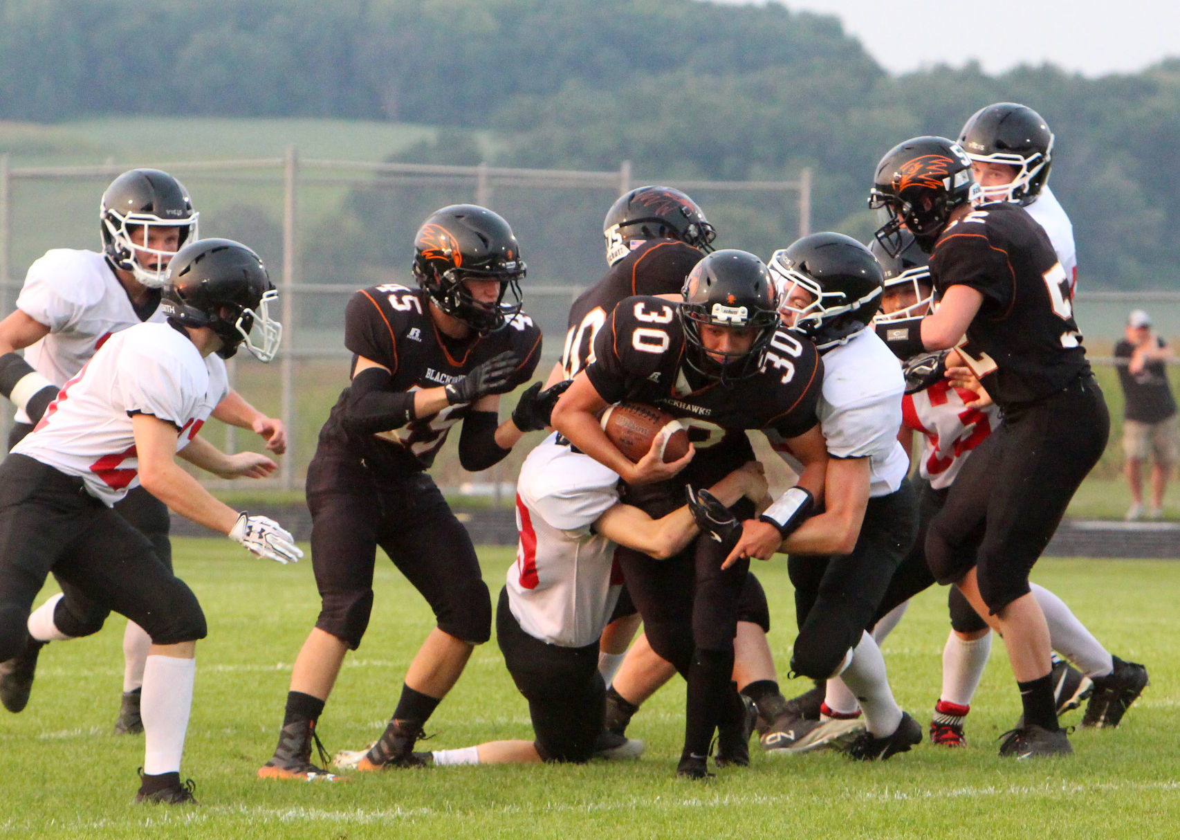 Somerset at Bloomer football 8-17-18